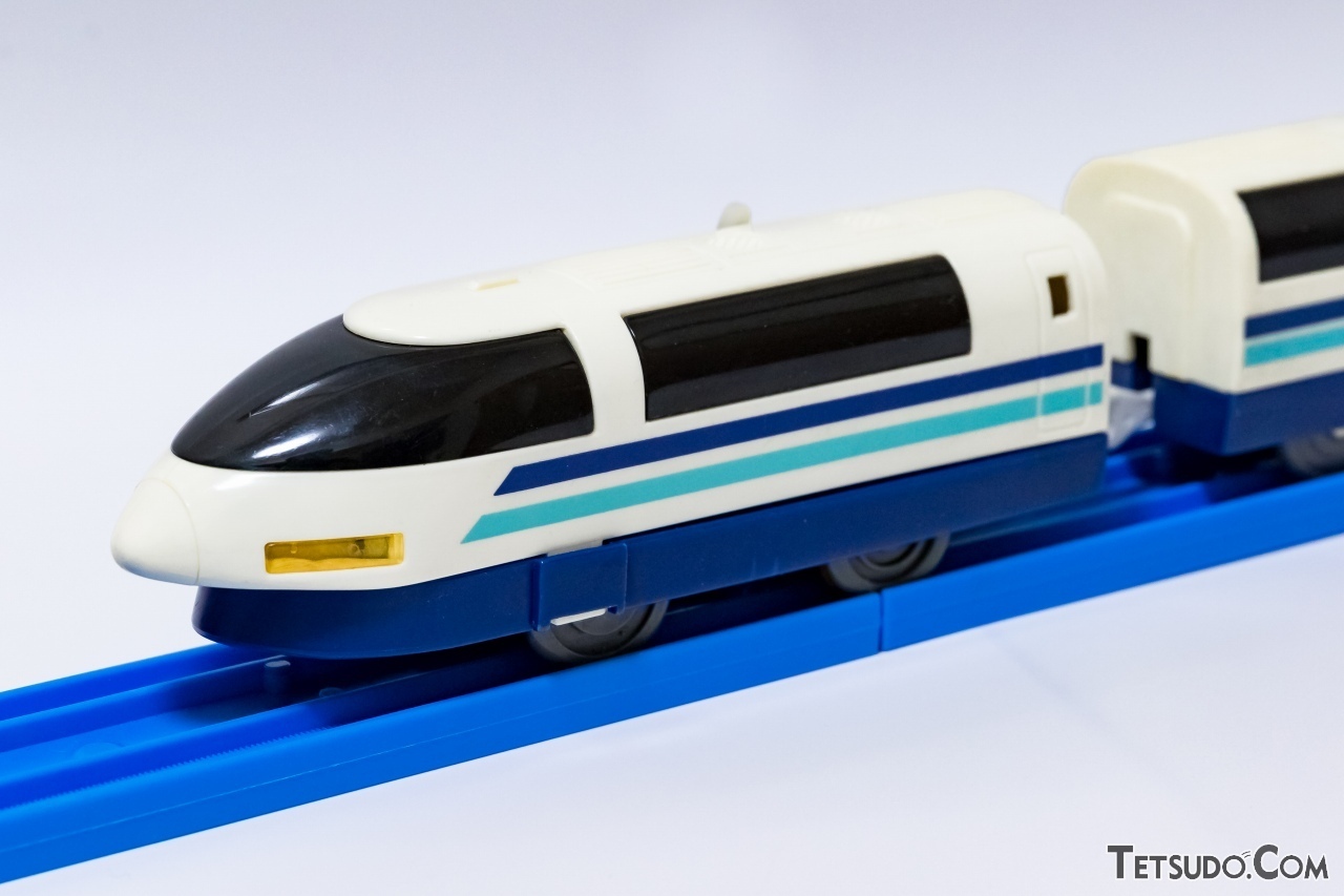 「スーパーひかり」のモックアップをモデルとしたプラレール