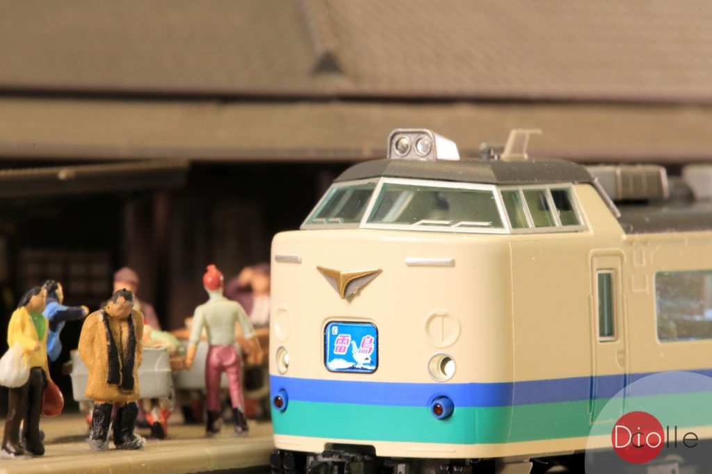 Tomix JR 485系特急電車(上沼垂色・白鳥) – Diocolle